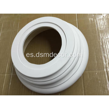 Definición de columnas estriadas para decoración de interiores